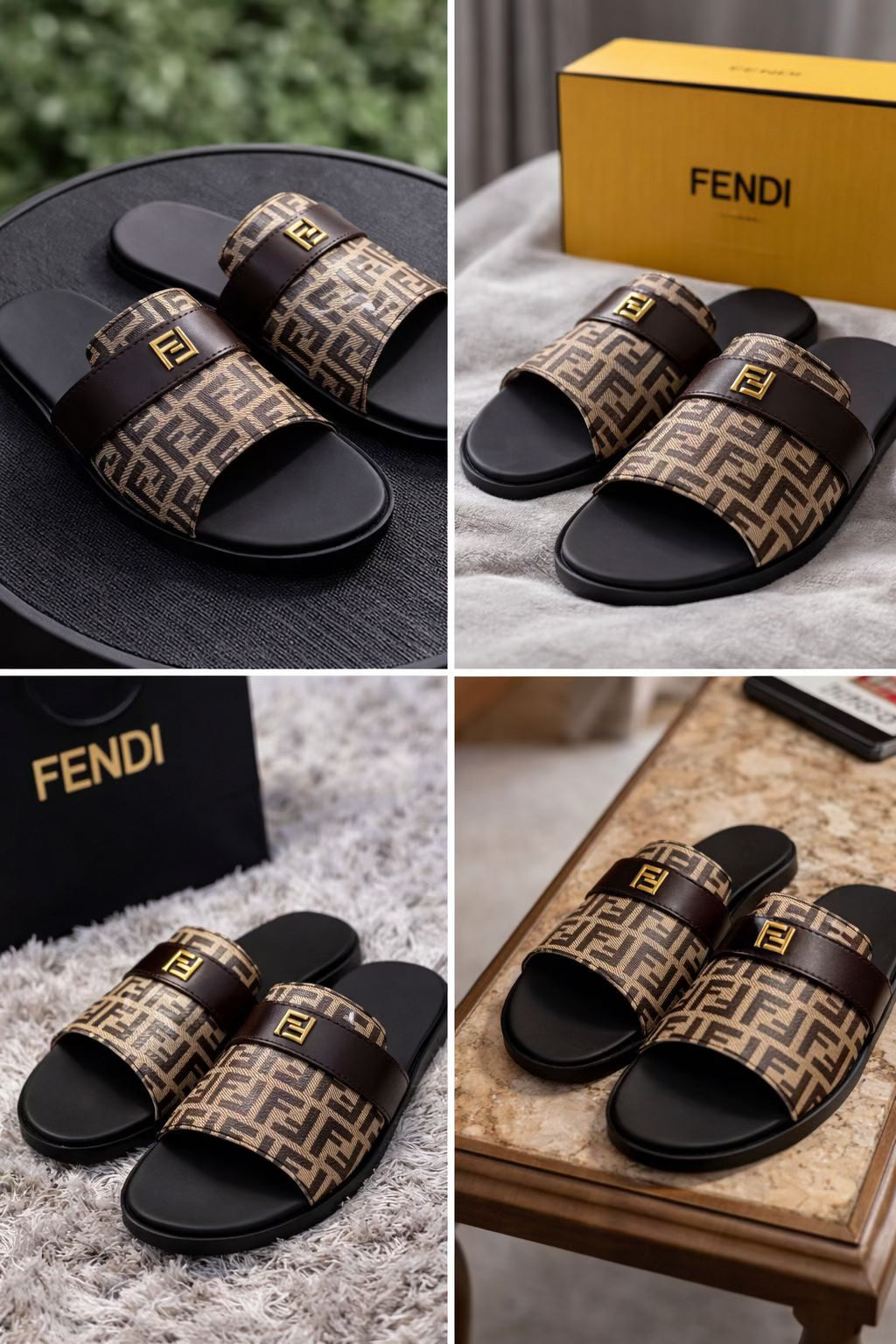 Best Men Casual Brown Designer Branded Slippers