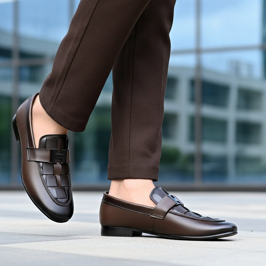 H Buckle Formal Loafer | Premium Loafer