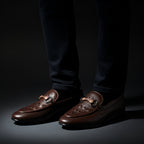 Regal Buckle Brown Loafers