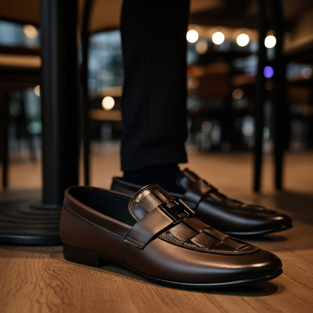 H Buckle Formal Loafer | Premium Loafer